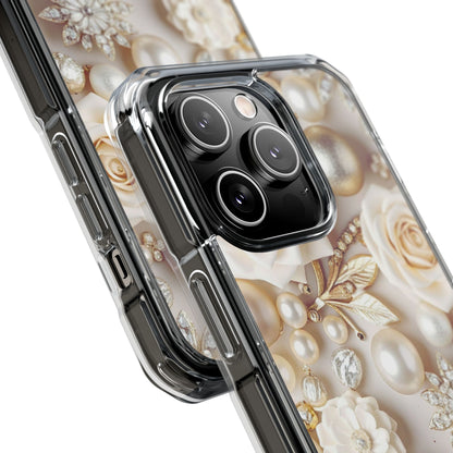 Clear Magnetic Phone Case – Ivory Opulence