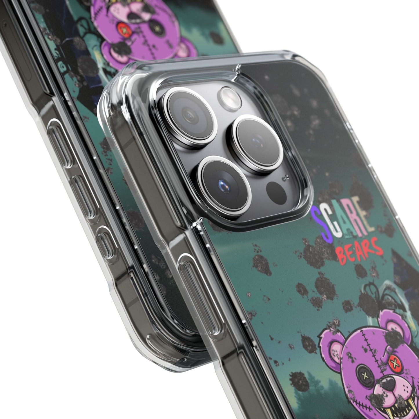 Clear Magnetic Phone Case – Scare Bears