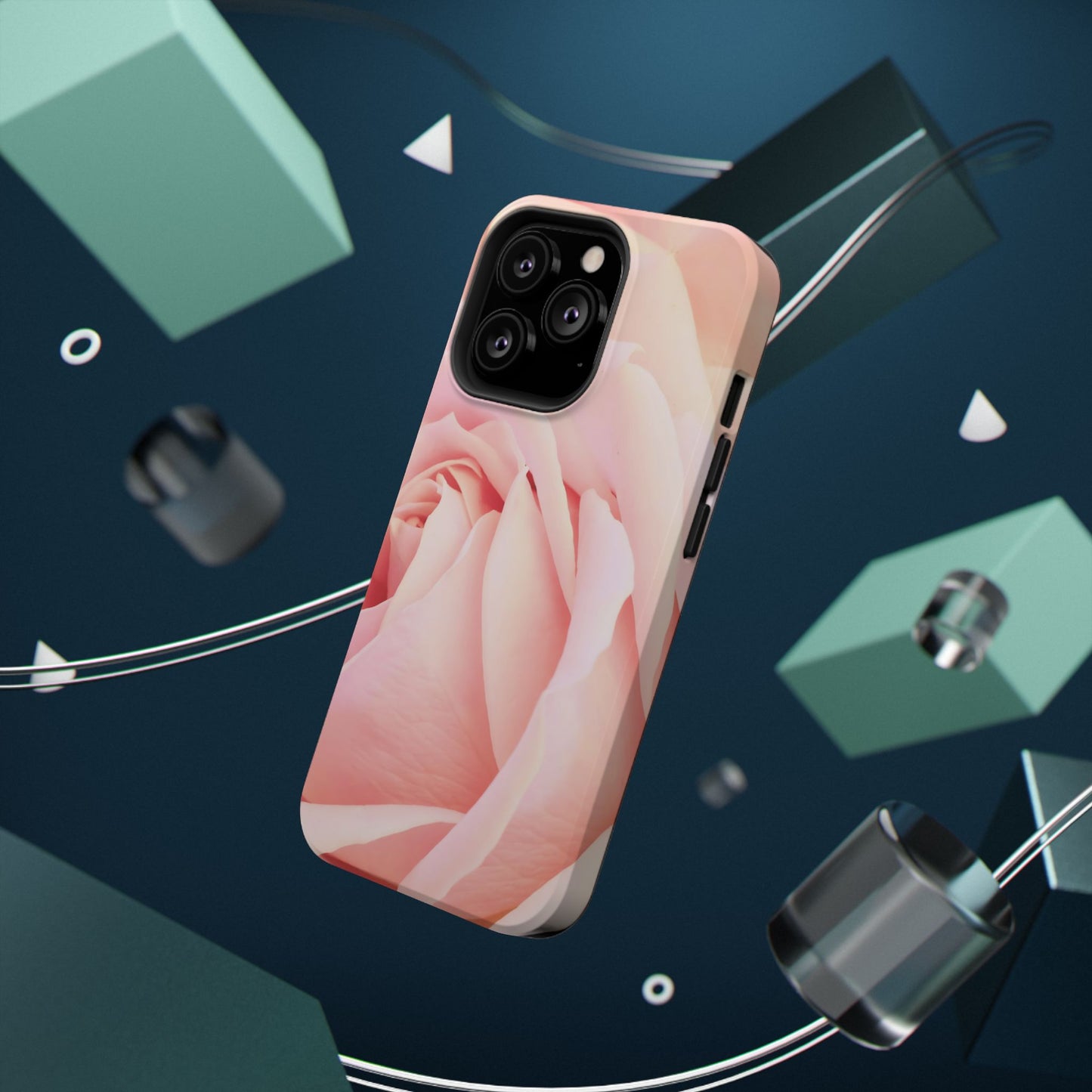 Wireless-Charging Compatible Case – A Mother’s Rose Embrace