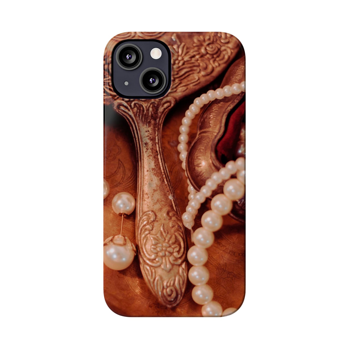 Slim Phone Case – Bronze Vanity