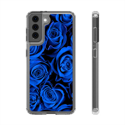 Clear Phone Case – Midnight Bloom