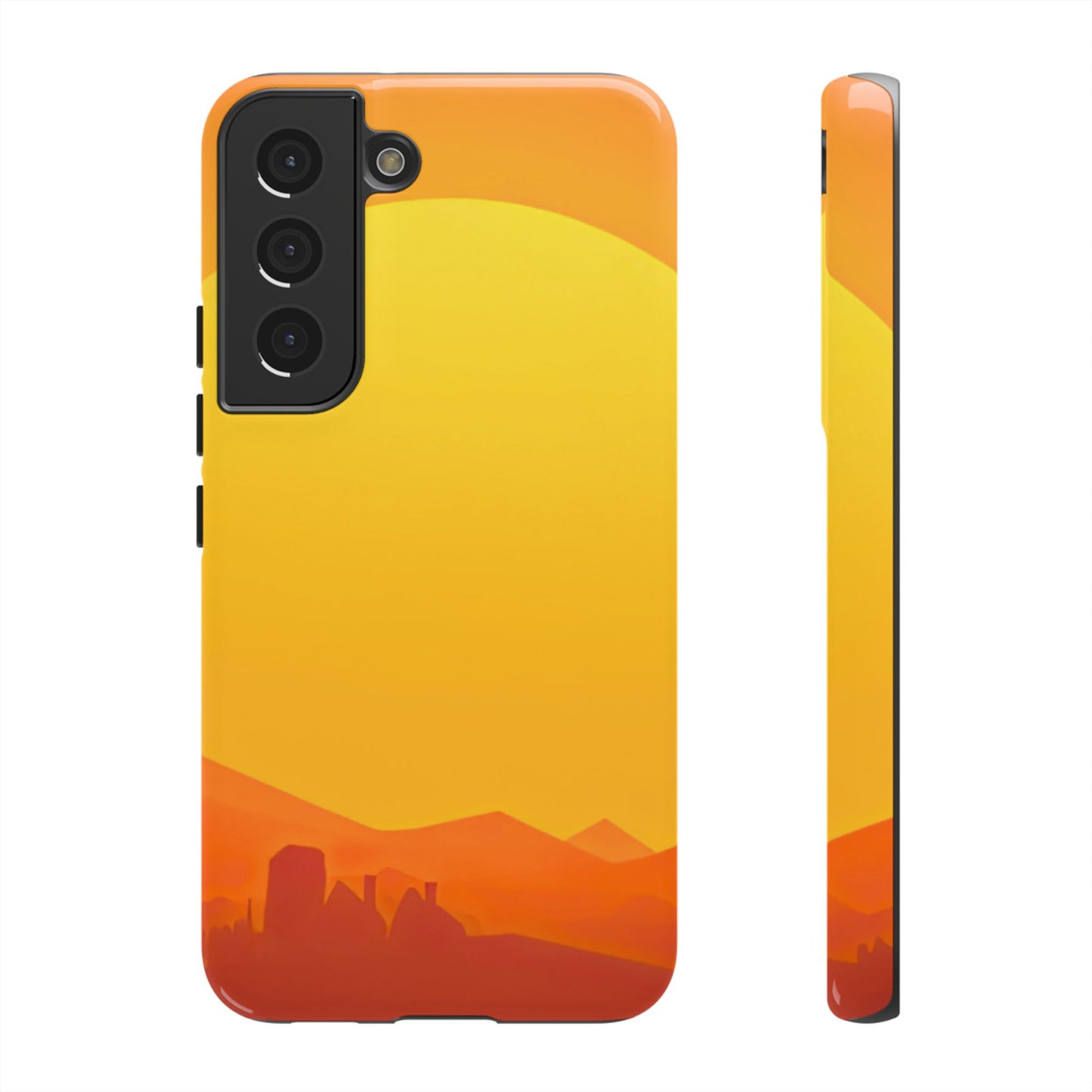 Protective Phone Case – Desert Sunrise