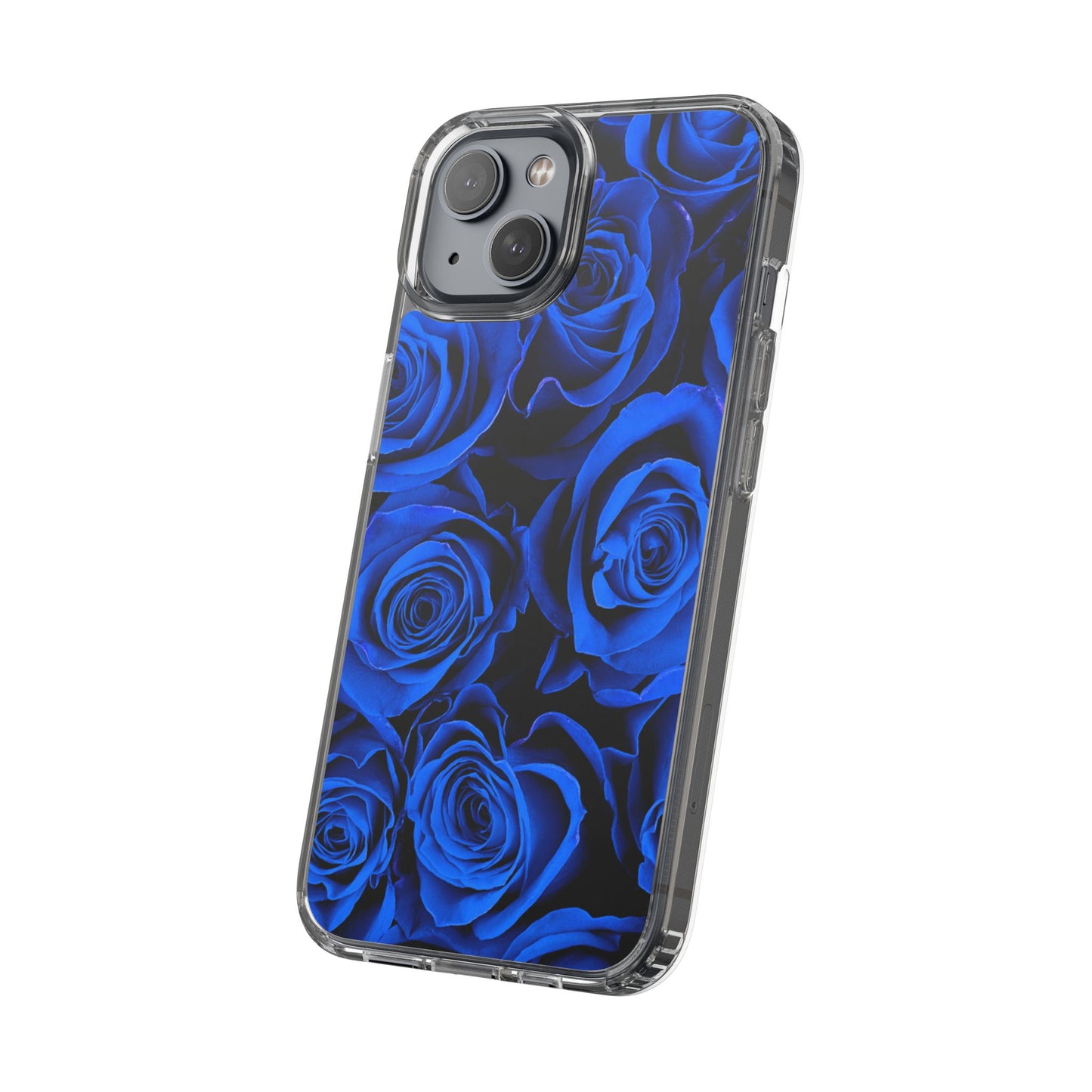 Clear Phone Case – Midnight Bloom