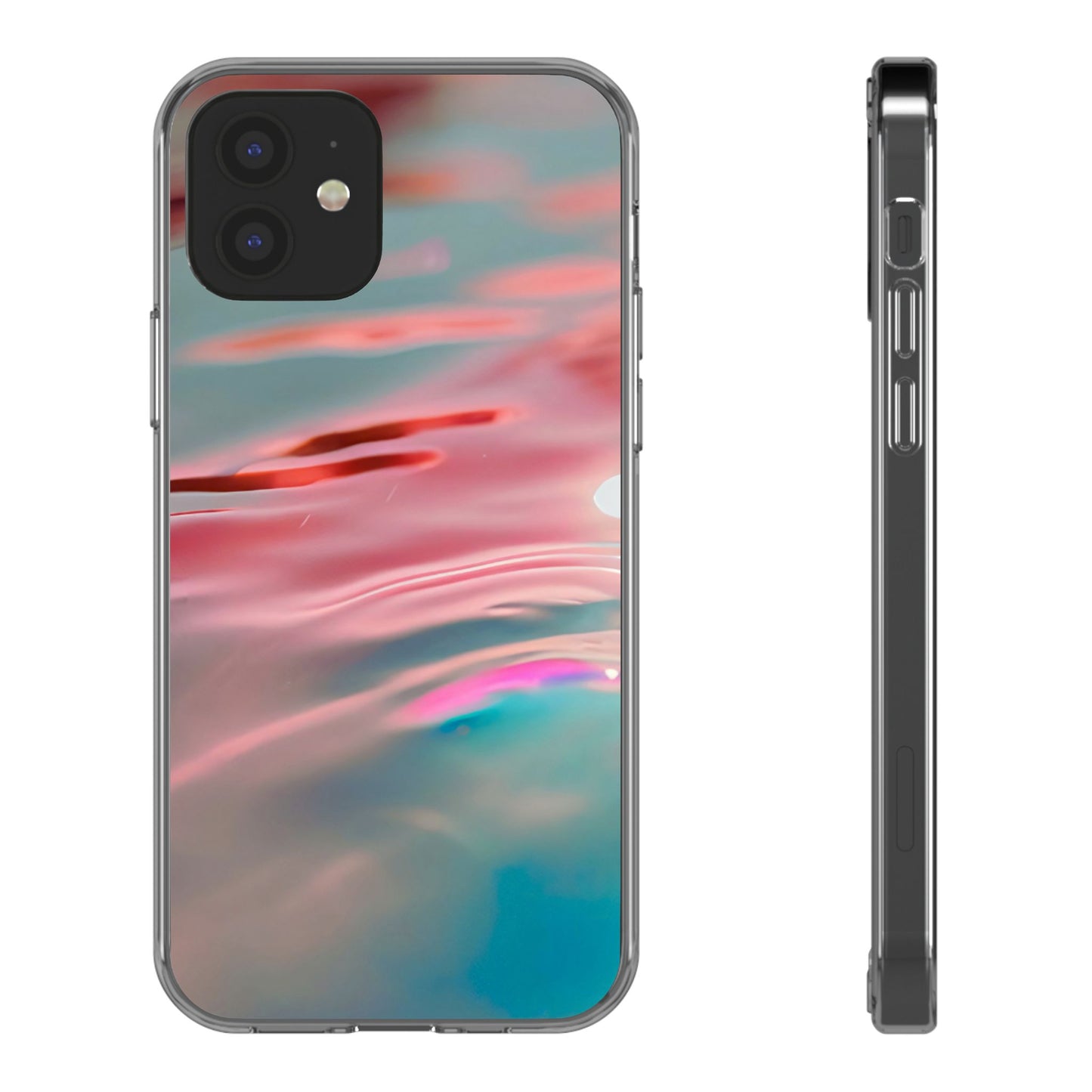 Clear Phone Case – Liquid Sunset