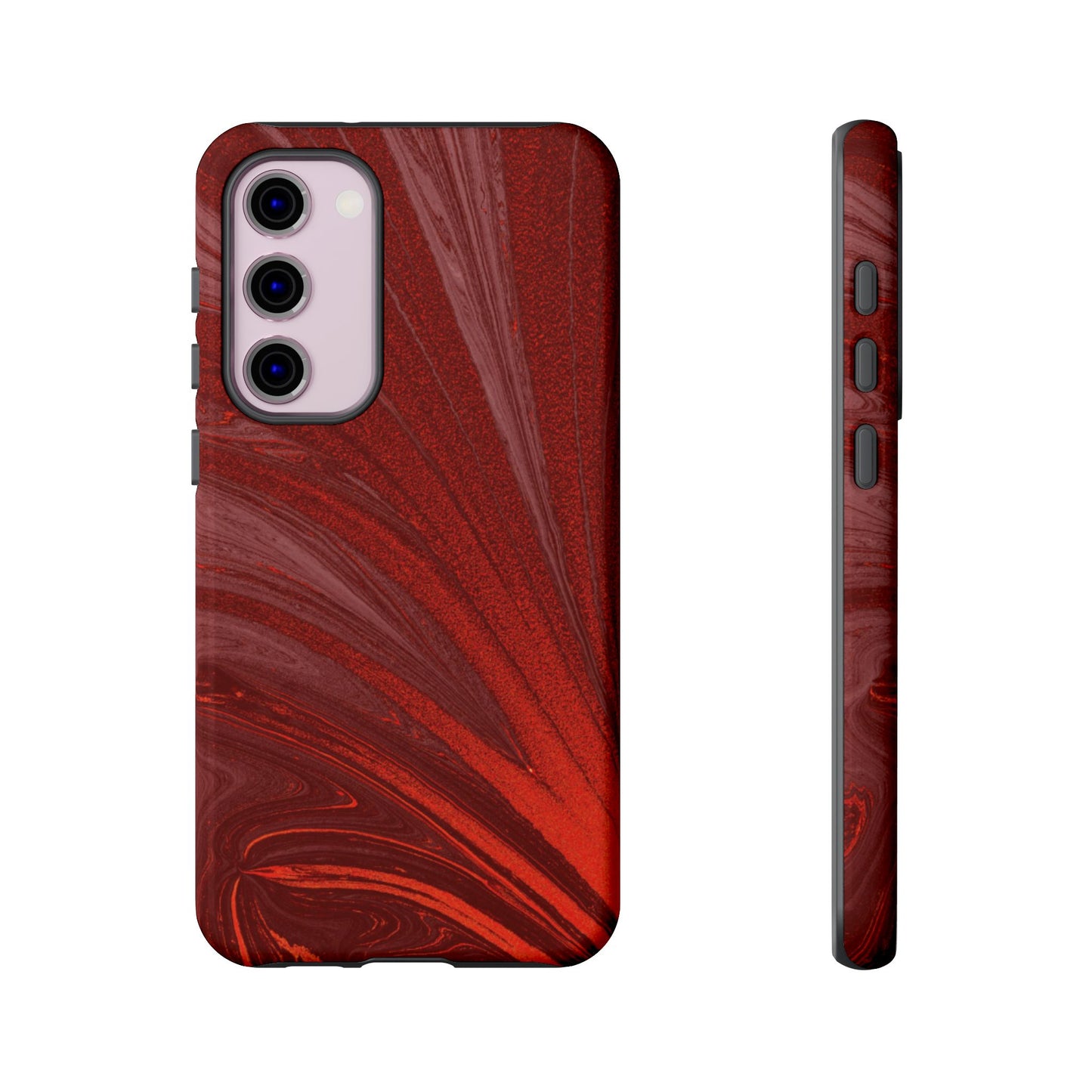 Protective Phone Case – Crimson Current