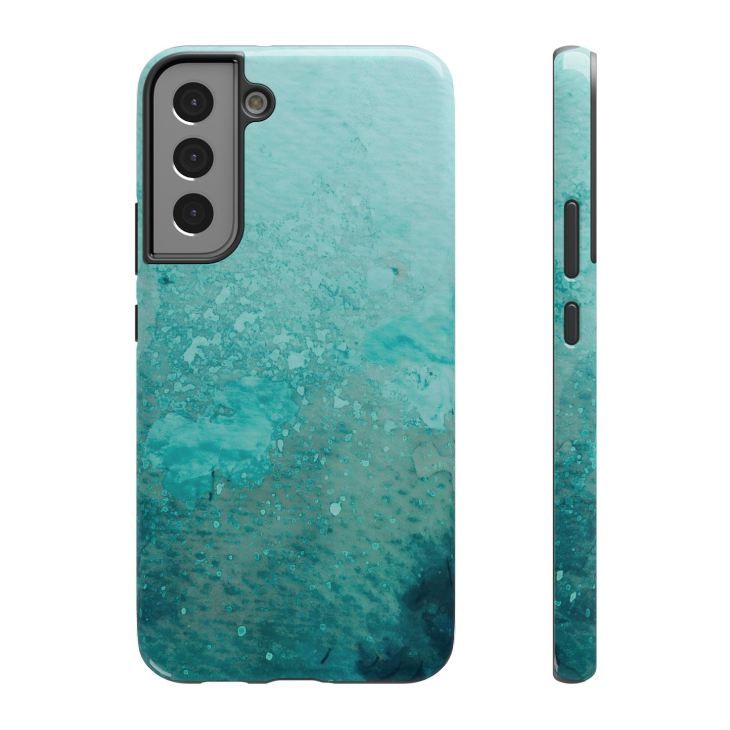 Impact-Resistant Phone Case – Sea Glass