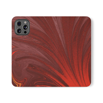Flip Case – Crimson Current