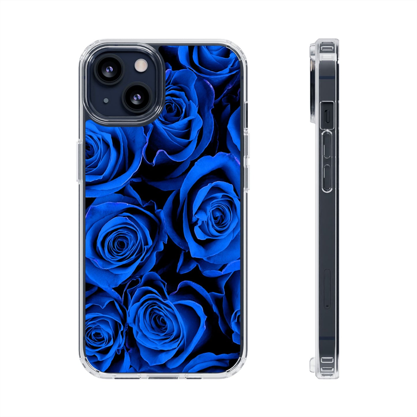 Clear Magnetic Phone Case – Midnight Bloom