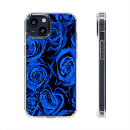 Clear Magnetic Phone Case – Midnight Bloom