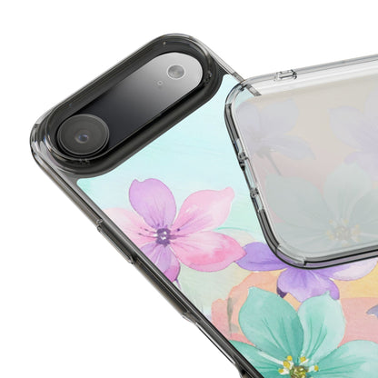 Clear Phone Case – Water Petal