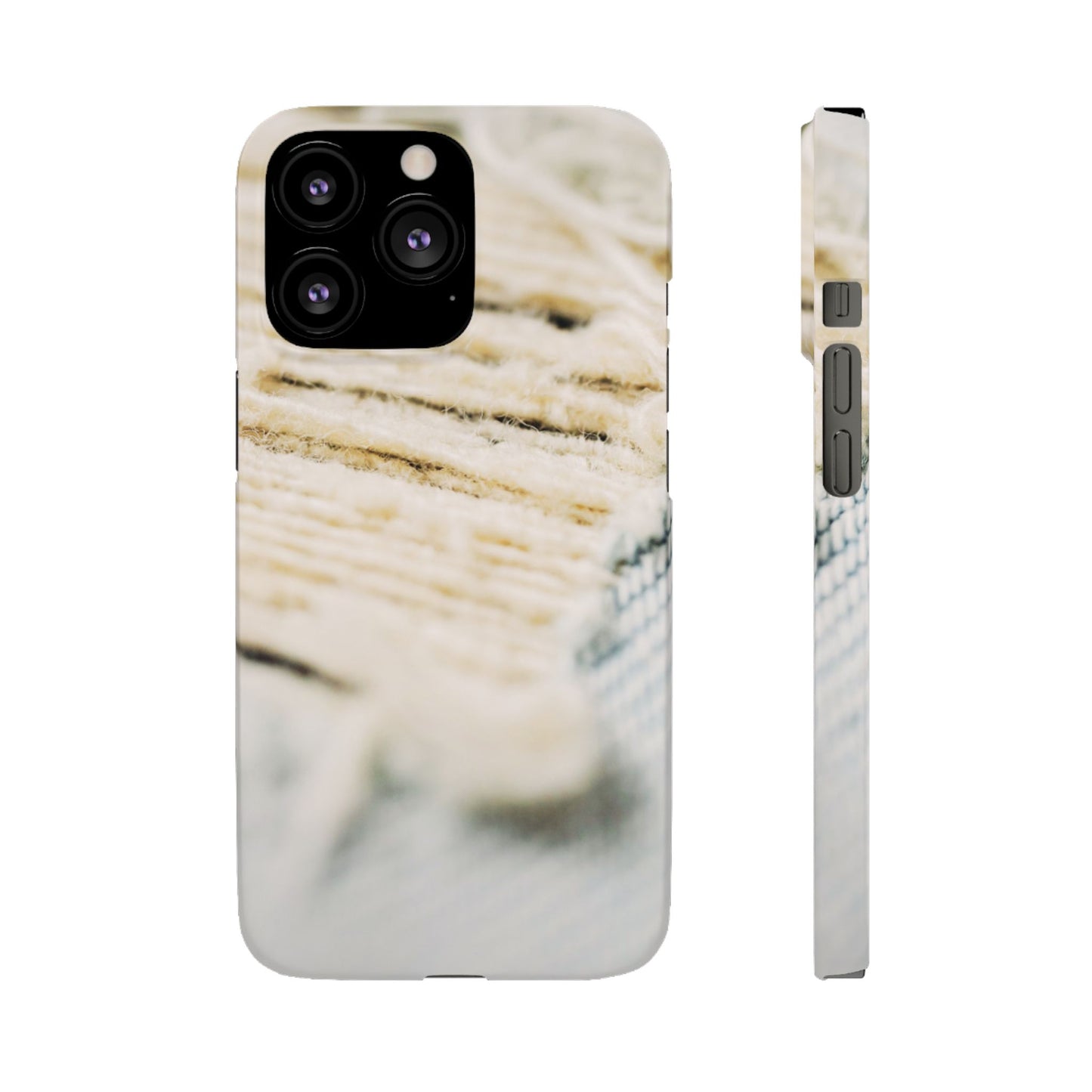 Snap Phone Case – Woven Warmth