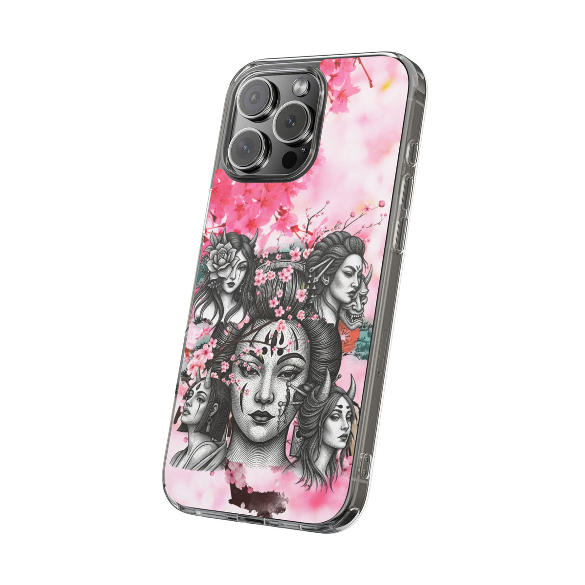 Clear Phone Case – Blossom & Thorn