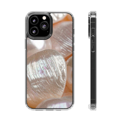 Clear Magnetic Phone Case – Blush Pearl