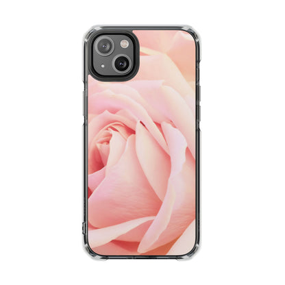 Clear Magnetic Phone Case – A Mother’s Rose Embrace