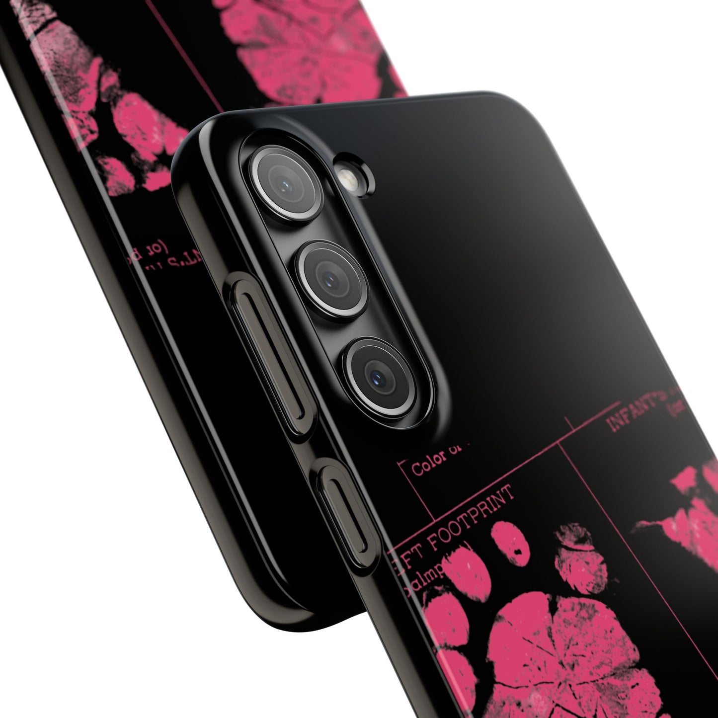 Snap Phone Case – Mom’s Little Pink Footprints