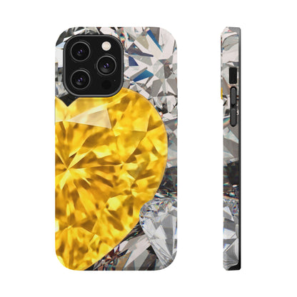 Wireless-Charging Compatible Case – Heart of Gold