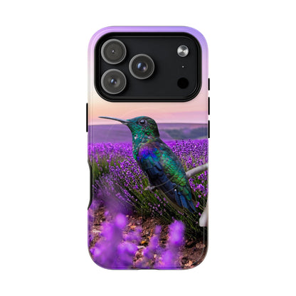Protective Magnetic Phone Case – Hummingbird Reverie
