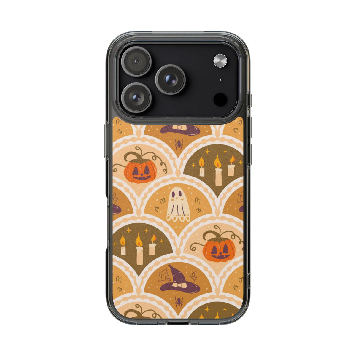 Clear Phone Case – Vintage Haunt – Compatible with iPhone 13–17 & Samsung Galaxy S25–S26 Series