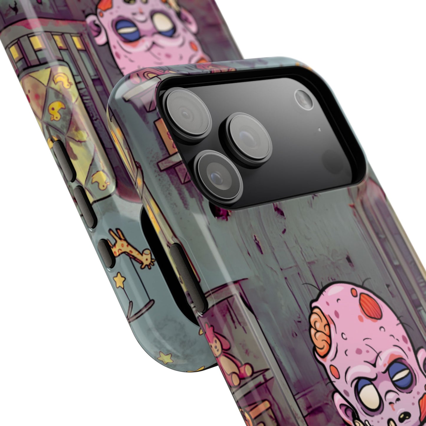 Zombie Baby Phone Case — Cute Creepy Impact-Resistant iPhone Case