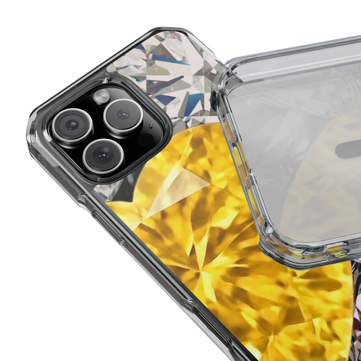 Clear Magnetic Phone Case – Heart of Gold
