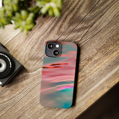 Slim Phone Case – Liquid Sunset