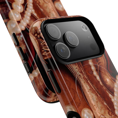 Protective Magnetic Phone Case – Bronze Vanity