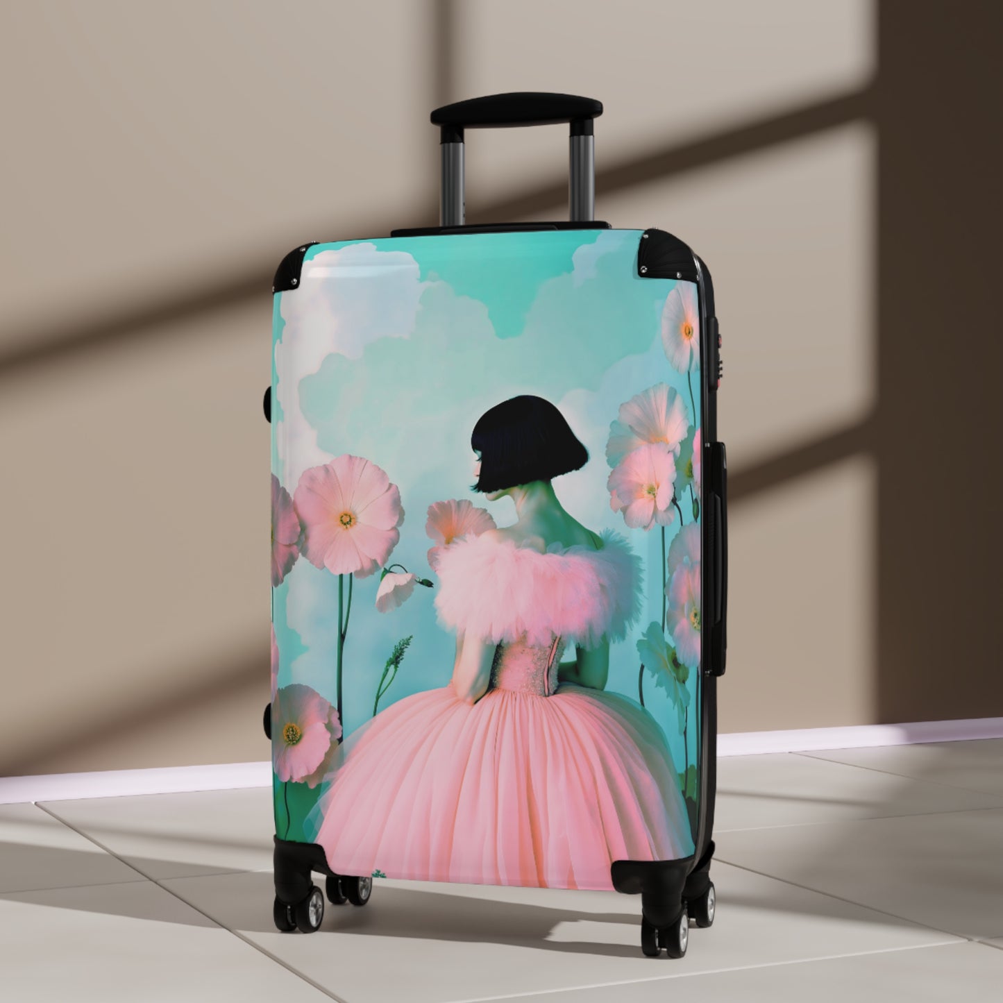 Hardshell Suitcase – Garden Romance