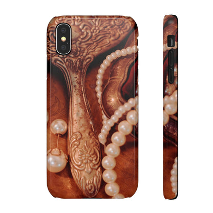 Snap Phone Case – Bronze Vanity