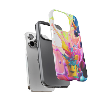 Color Splash Phone Case — “Life in Color” Protective Tough Case
