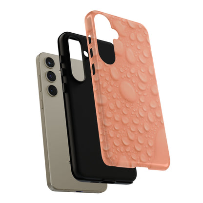 Protective Phone Case – Apricot Rain