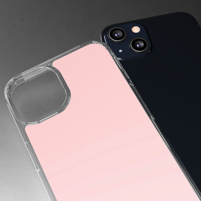 Clear Phone Case – Soft Blush