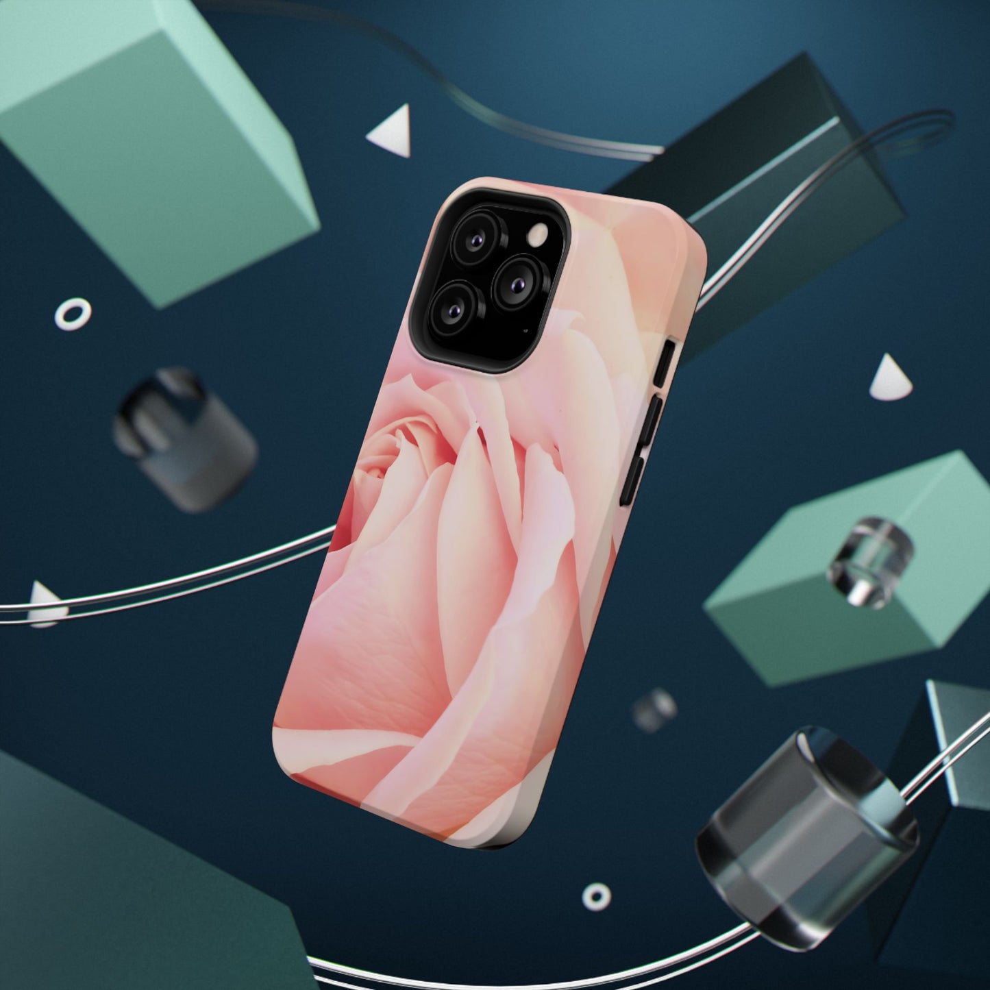 Wireless-Charging Compatible Case – A Mother’s Rose Embrace