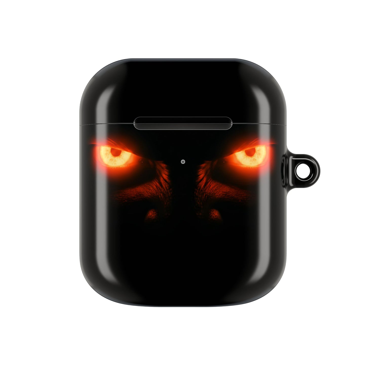 Wireless Earbud Case Cover – Blazing Monster Eyes
