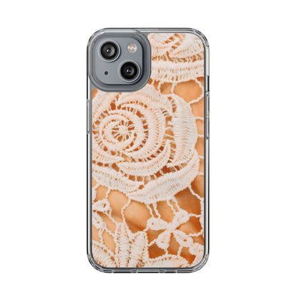 Clear Phone Case – Vintage Veil