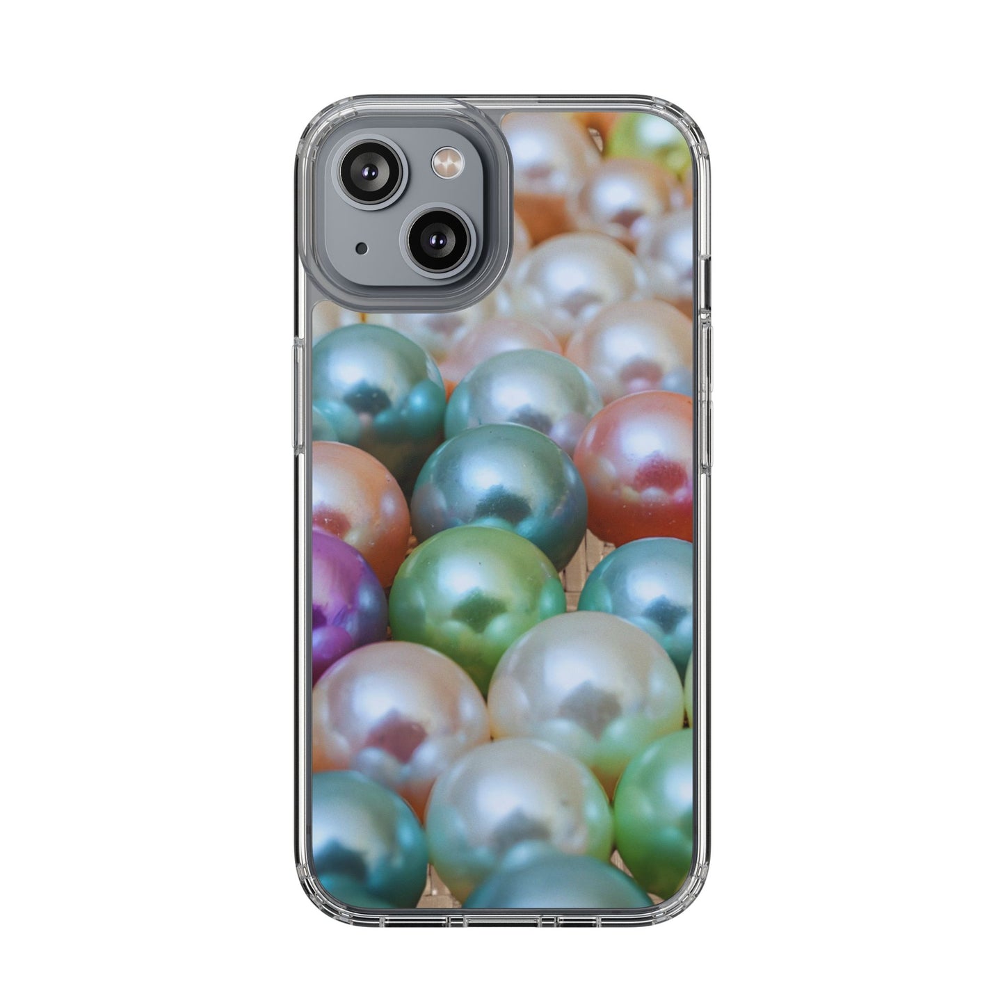Clear Phone Case – Pearl Pop