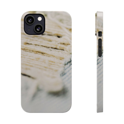 Slim Phone Case – Woven Warmth