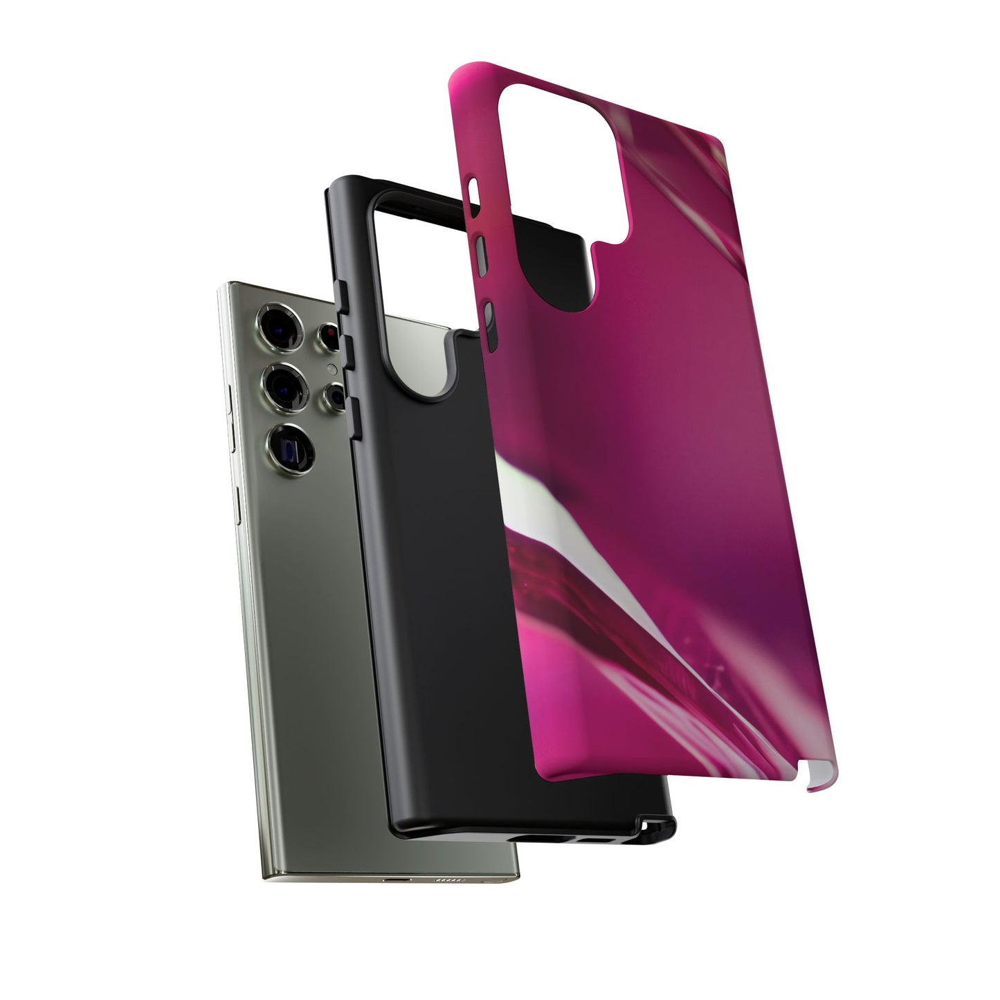 Protective Phone Case – Magenta Motion