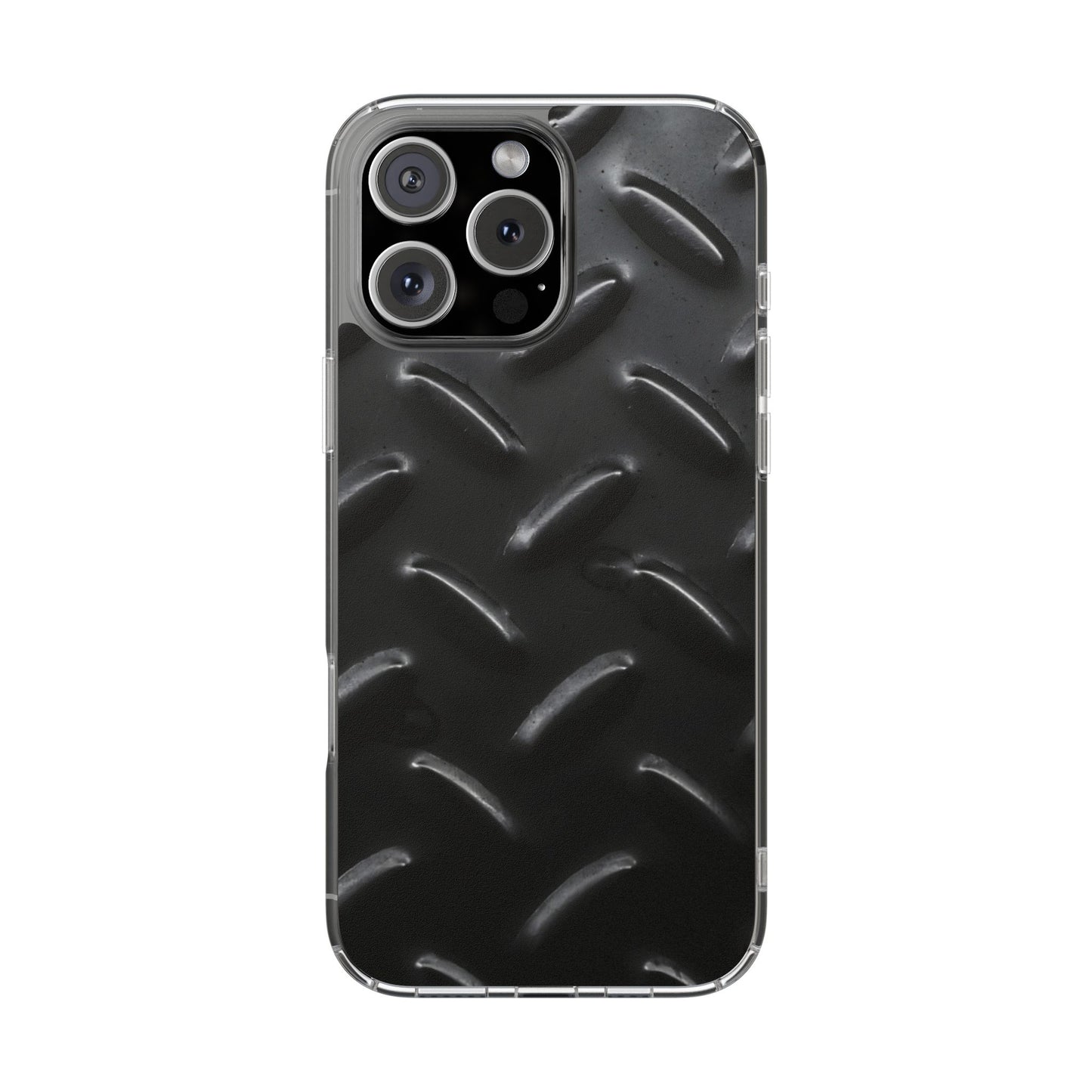 Clear Phone Case – Blackout Plate
