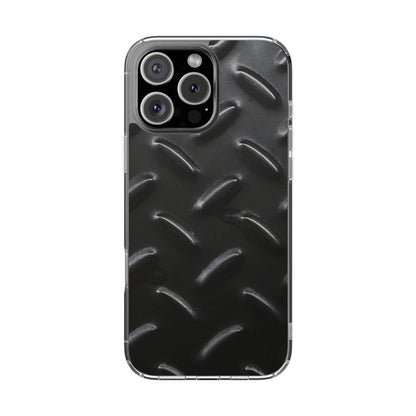 Clear Phone Case – Blackout Plate