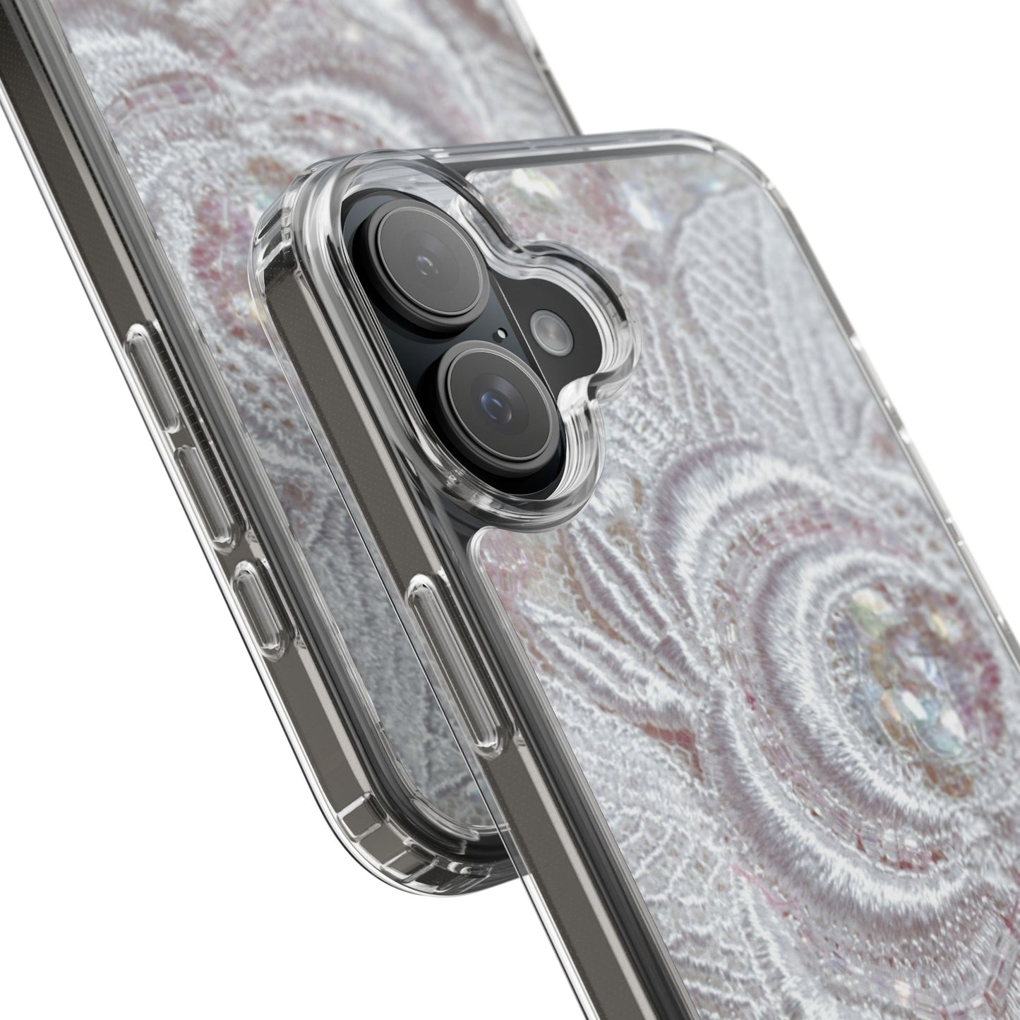 Clear Phone Case – Lace Veil