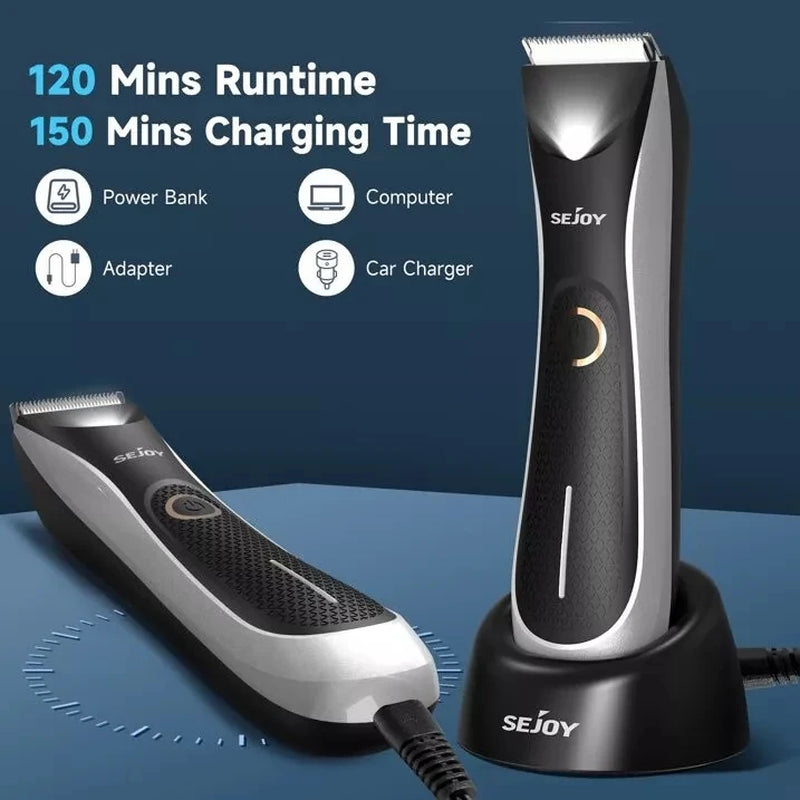 Body Hair Trimmer for Men Pubic Hair Trimmer Ball Shaver Hair Cutting Machine