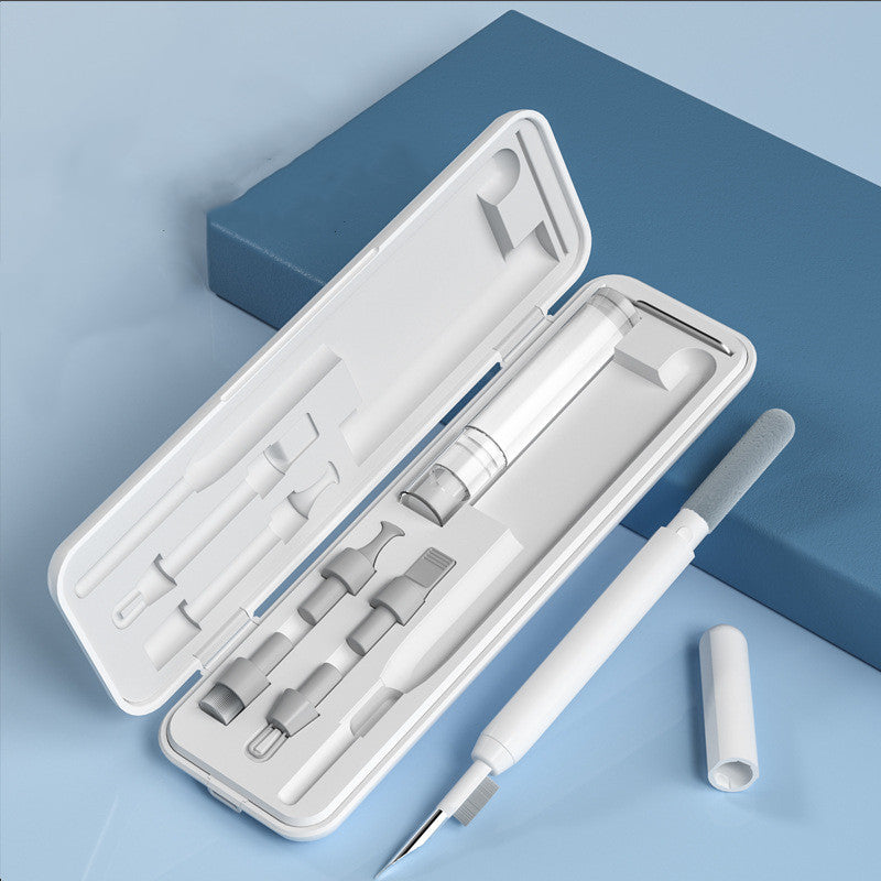 11-in-1 Electronics Cleaning Kit – Multi-Function Pen Tool, Compact White Set