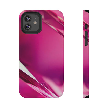 Impact-Resistant Phone Case – Magenta Motion
