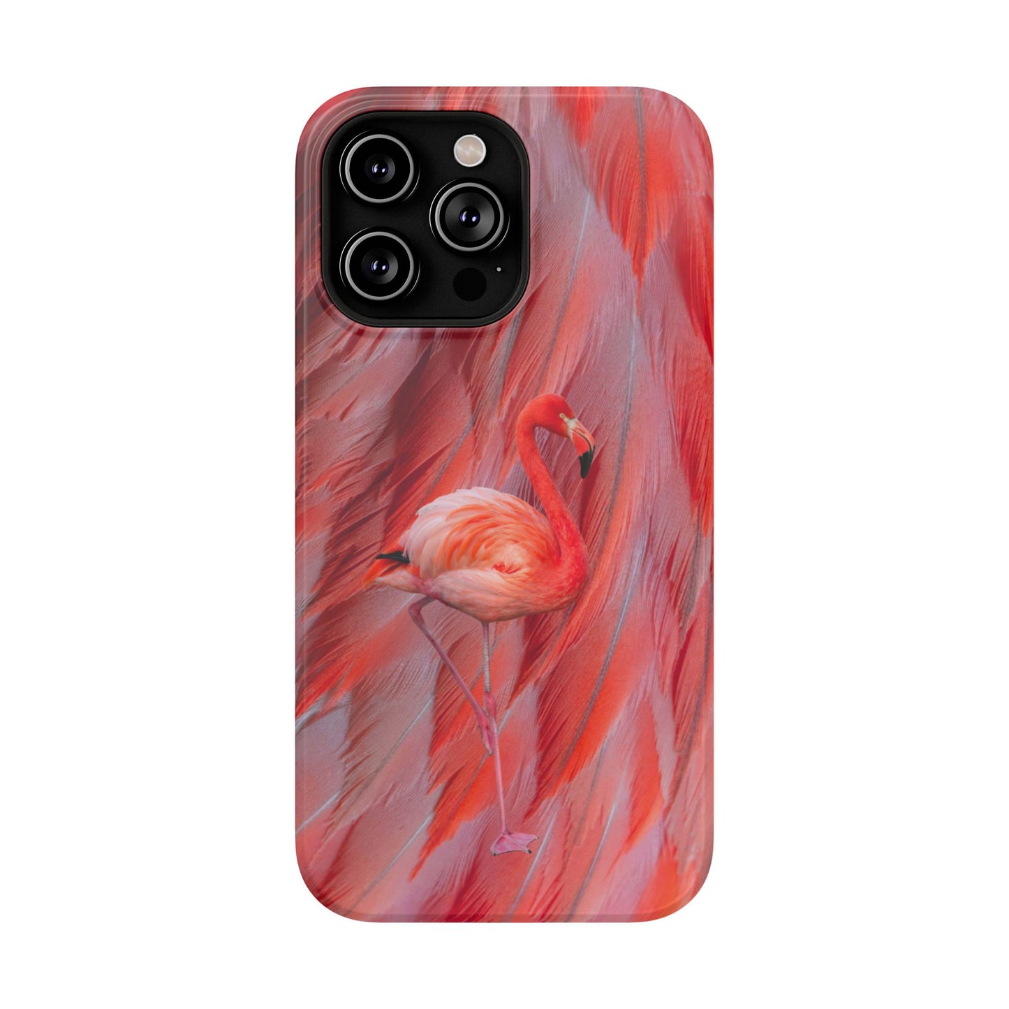 Impact-Resistant Phone Case – Scarlet Plume