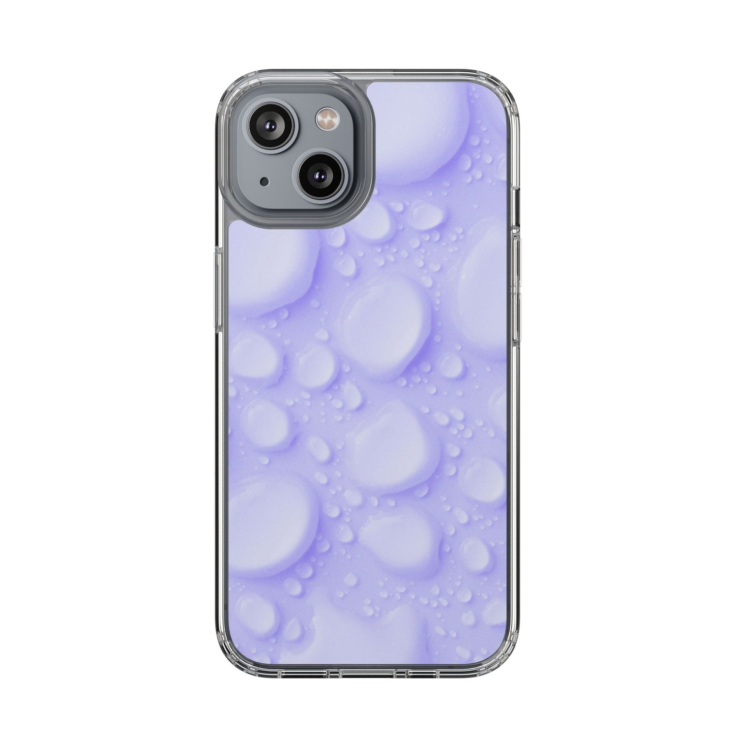 Clear Phone Case – Lilac Dew