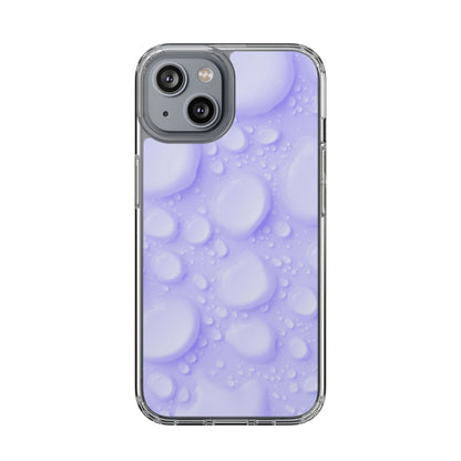 Clear Phone Case – Lilac Dew