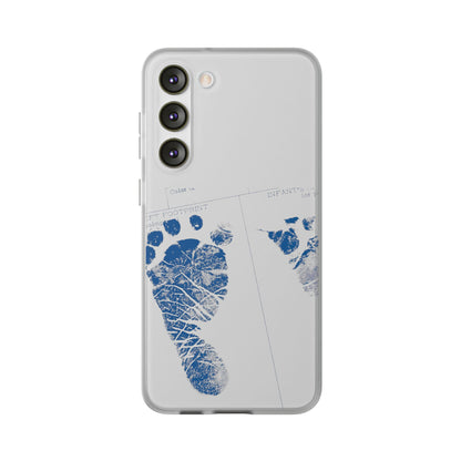 Flexi Case – Mom’s Little Blue Footprints