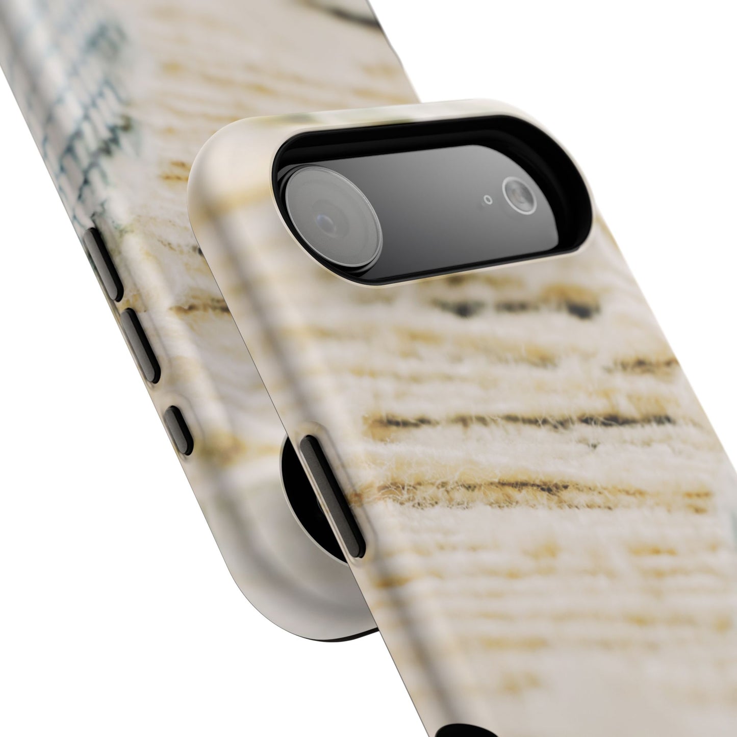 Impact-Resistant Phone Case – Woven Warmth