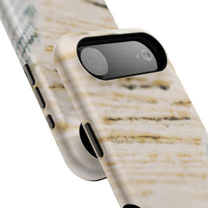 Impact-Resistant Phone Case – Woven Warmth