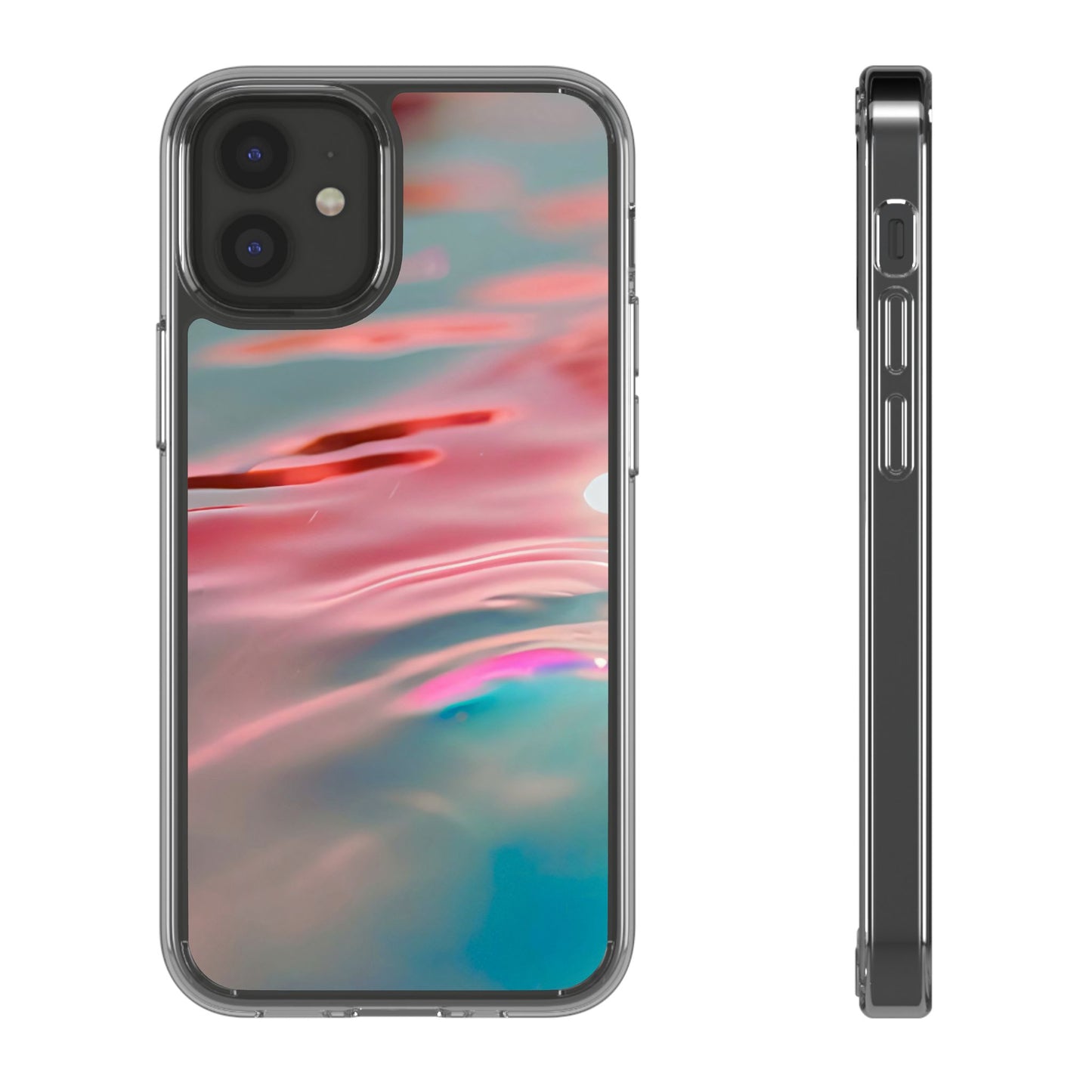 Clear Phone Case – Liquid Sunset